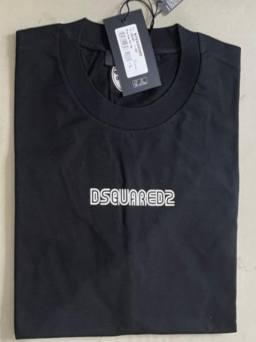 Dsquared2 Women's Black Logo Graphic T-Shirt