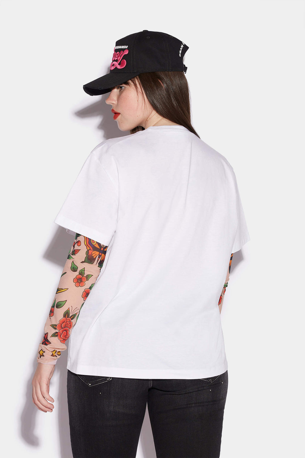 Dsquared2 Women's White Honey Graphic T-Shirt - OS