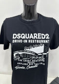Dsquared2 Women's Black Graphic T-Shirt