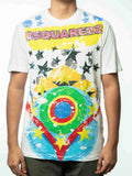 Dsquared2 Women's Splatter Star Print T-Shirt