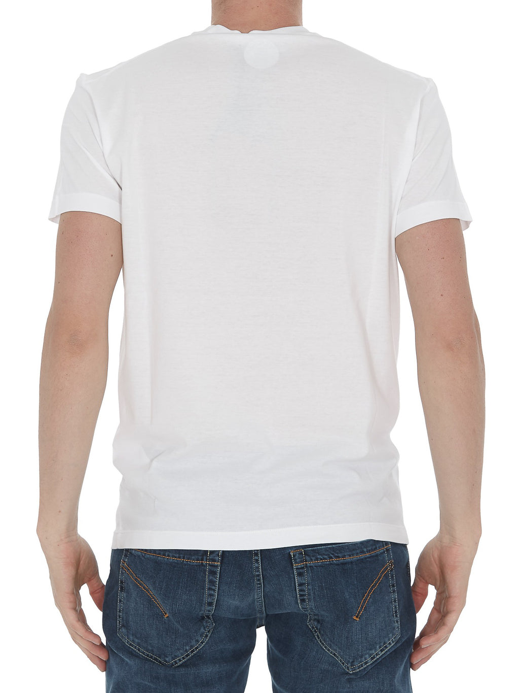 Dsquared2 Men's Mouth Print Graphic Cotton T-Shirt - White