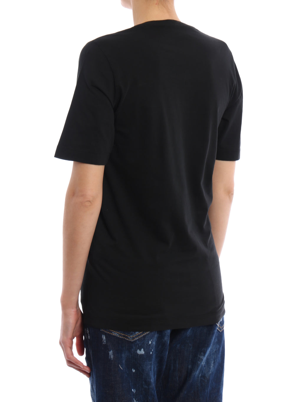 Dsquared2 Women's Best of the Best Lightning Cotton T-Shirt - Black