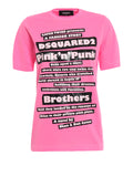 Dsquared2 Women's Novel Print Cotton T-Shirt - Pink