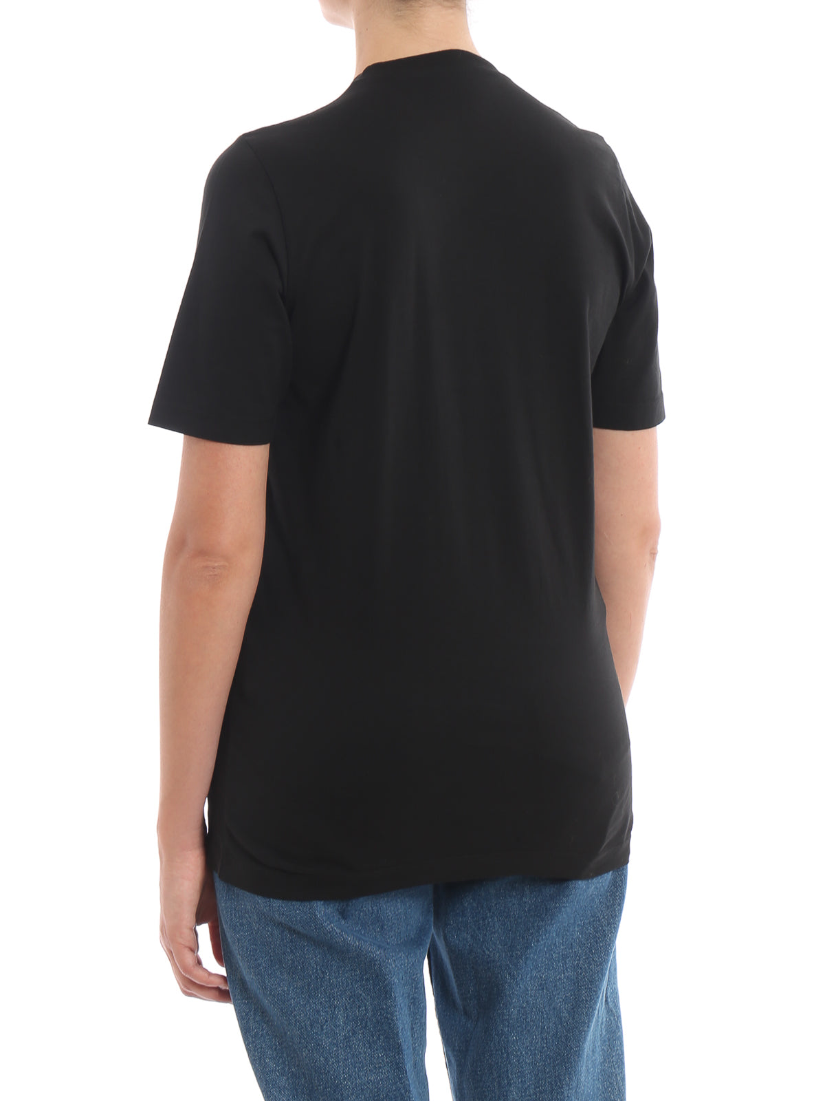 Dsquared2 Women's Born In Canada Made In Italy Cotton T-Shirt - Black