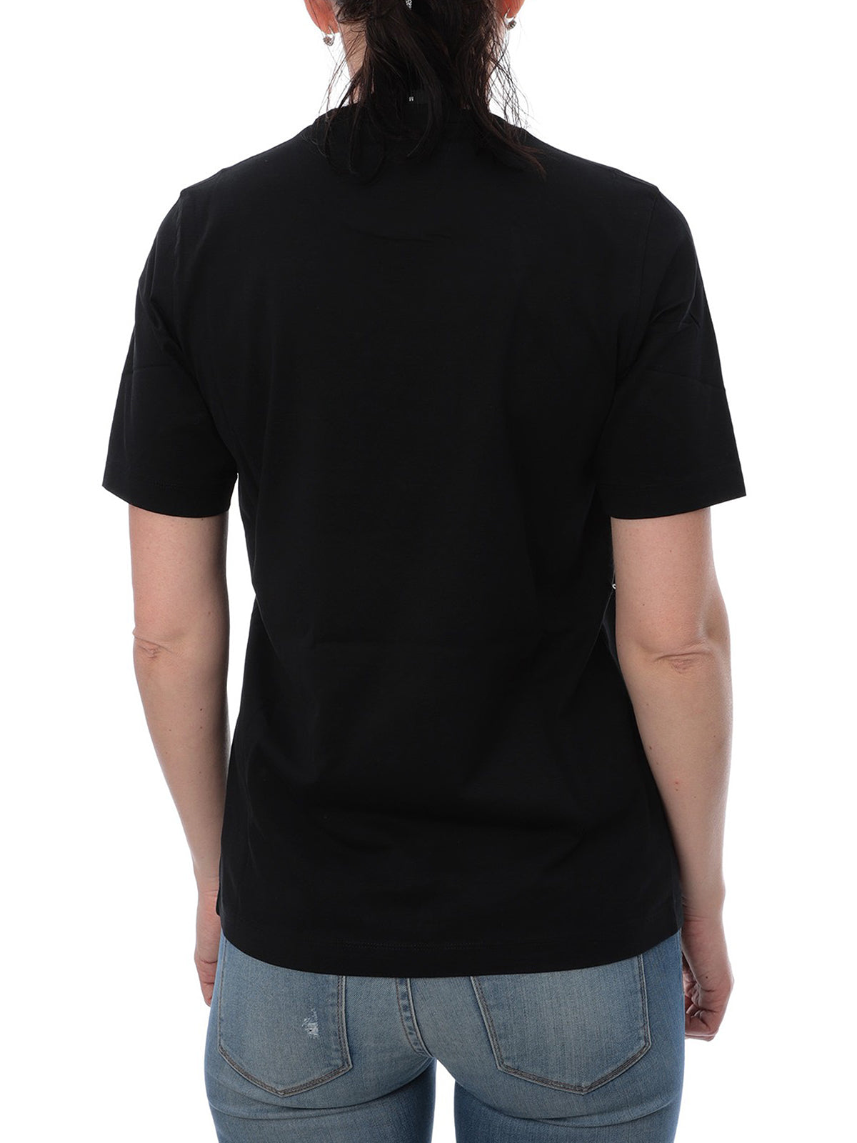 Dsquared2 Women's Canadian Heritage Print Cotton T-Shirt - Black