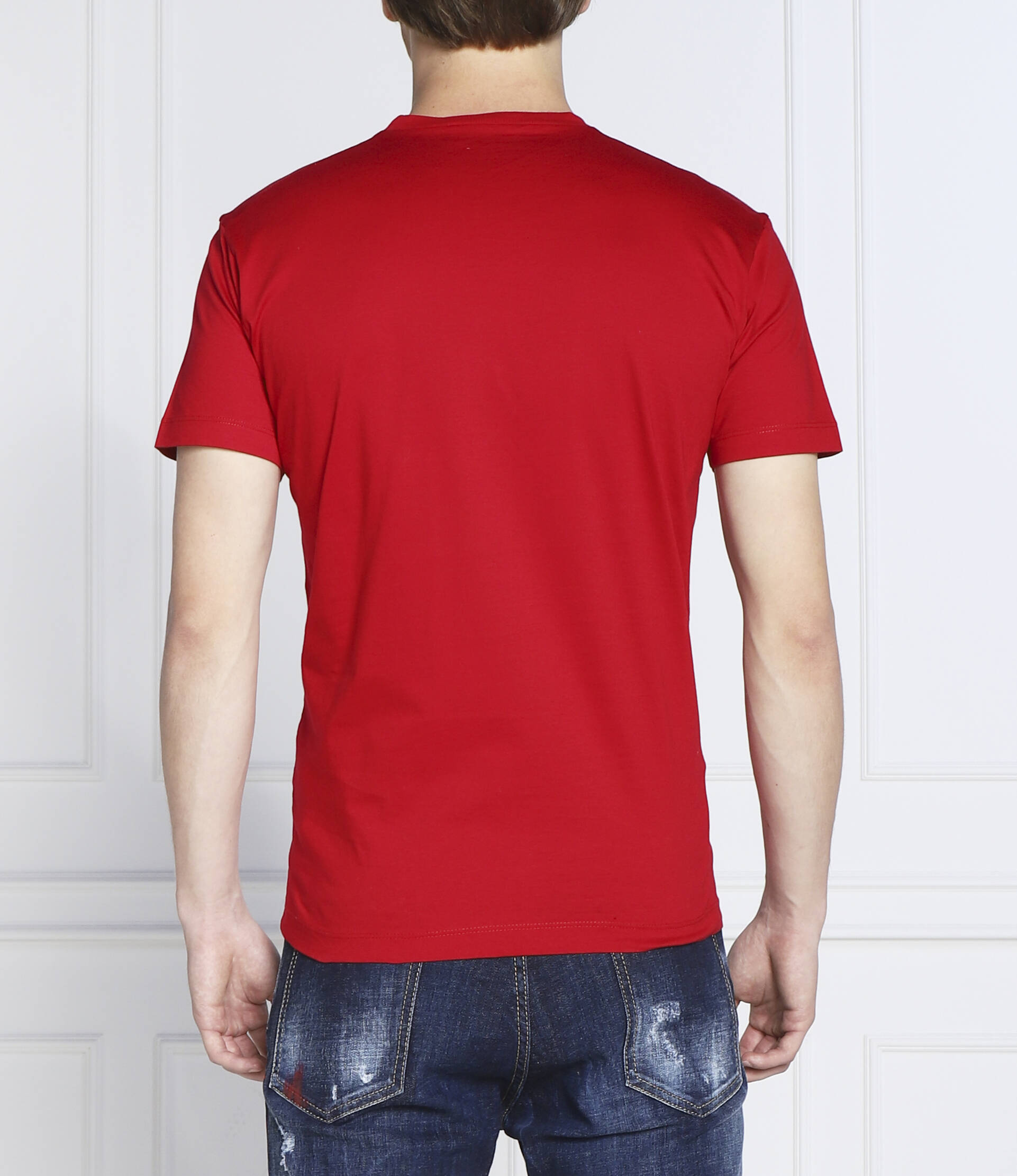Dsquared2 Women's Icon Logo Cotton T-Shirt - Red/White