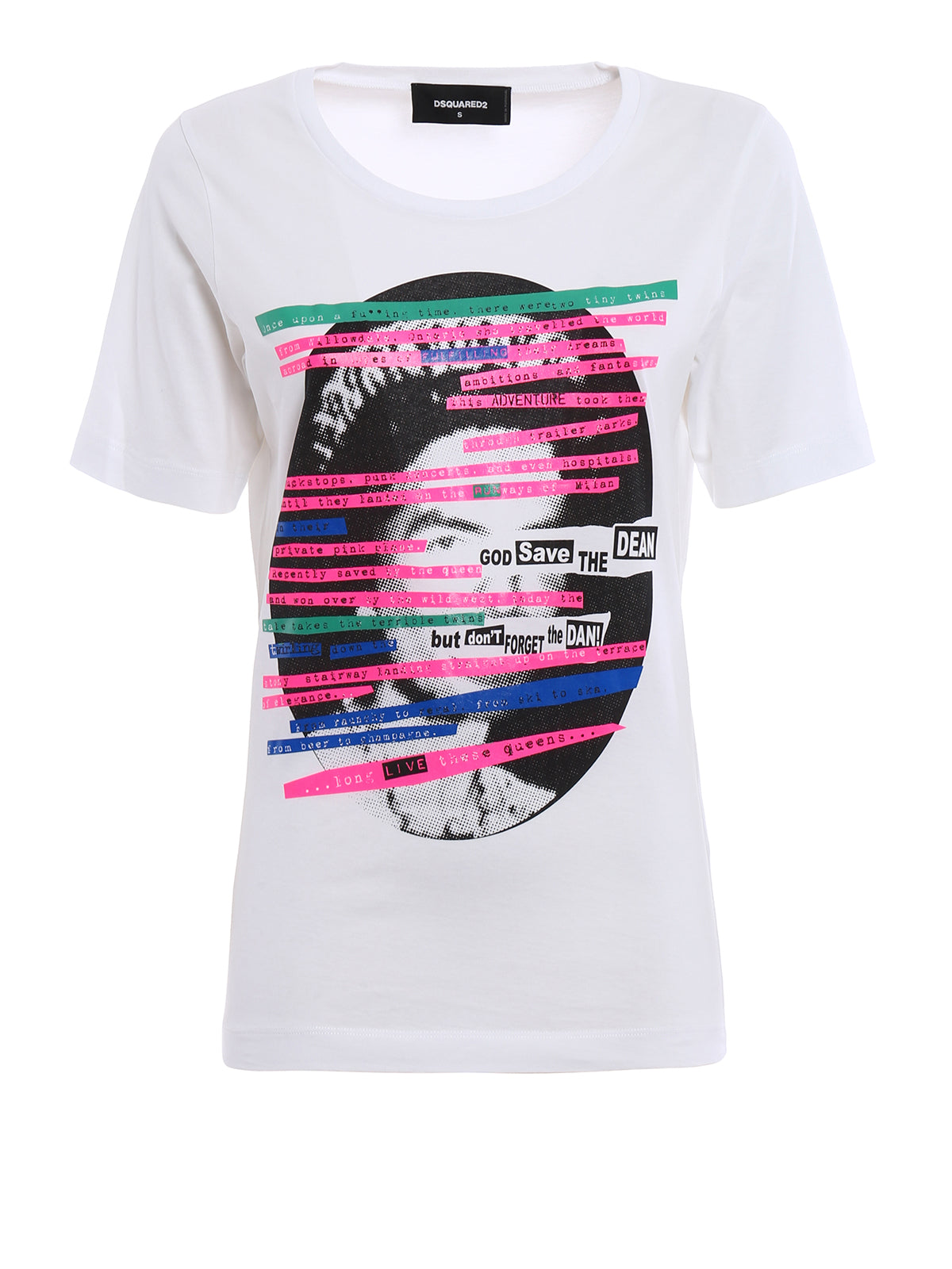 Dsquared2 Women's Logo Print Cotton T-Shirt - White