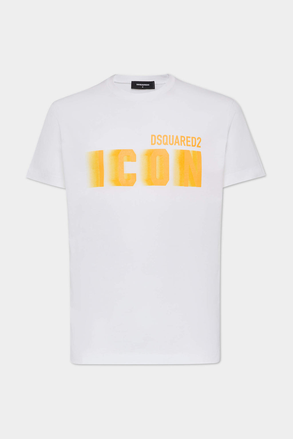 Dsquared2 Women's White Icon Blur Graphic T-Shirt Size S