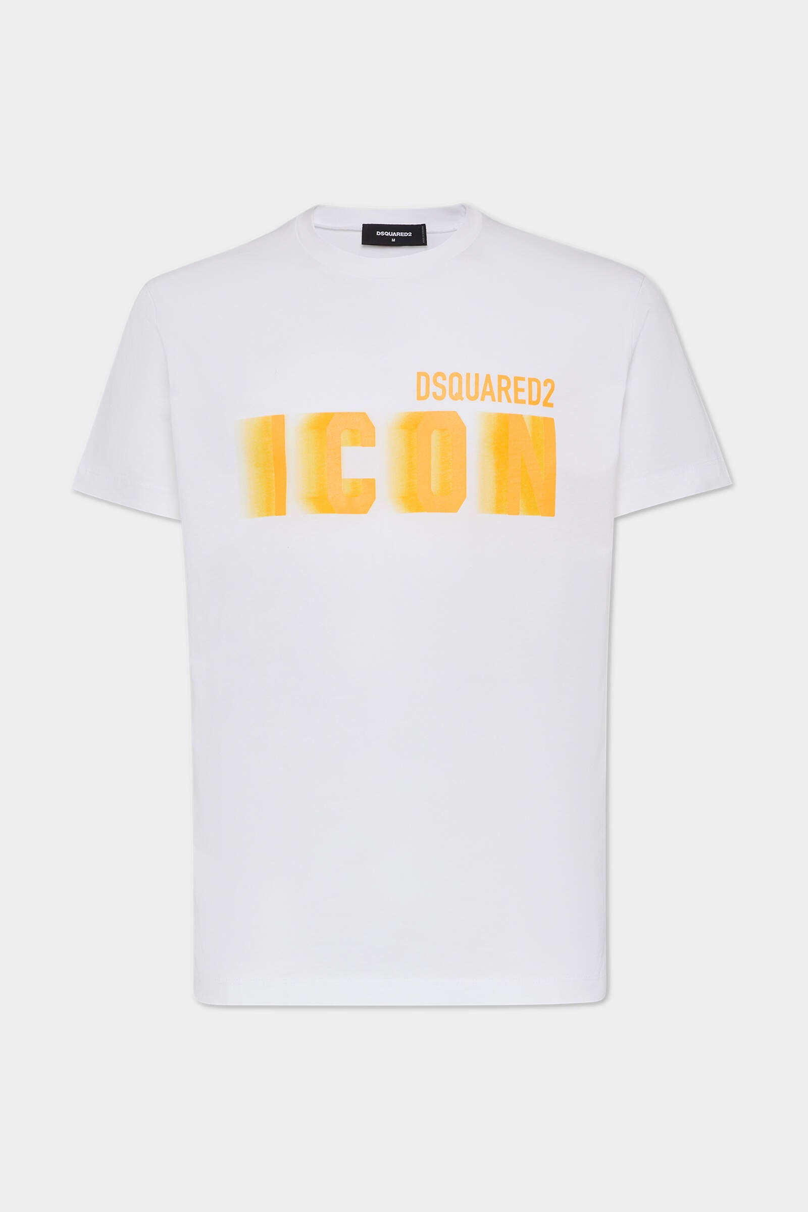 Dsquared2 Women's White Icon Blur Graphic T-Shirt Size S