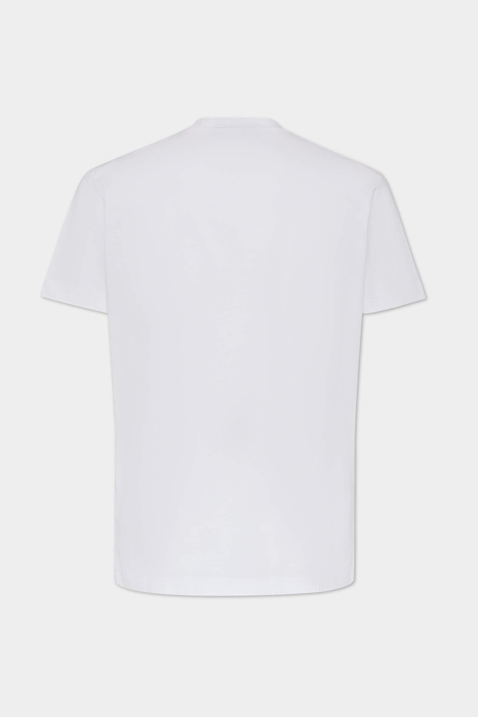 Dsquared2 Women's White Icon Blur Graphic T-Shirt Size S