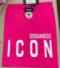 Dsquared2 Women's Pink Icon Graphic T-Shirt