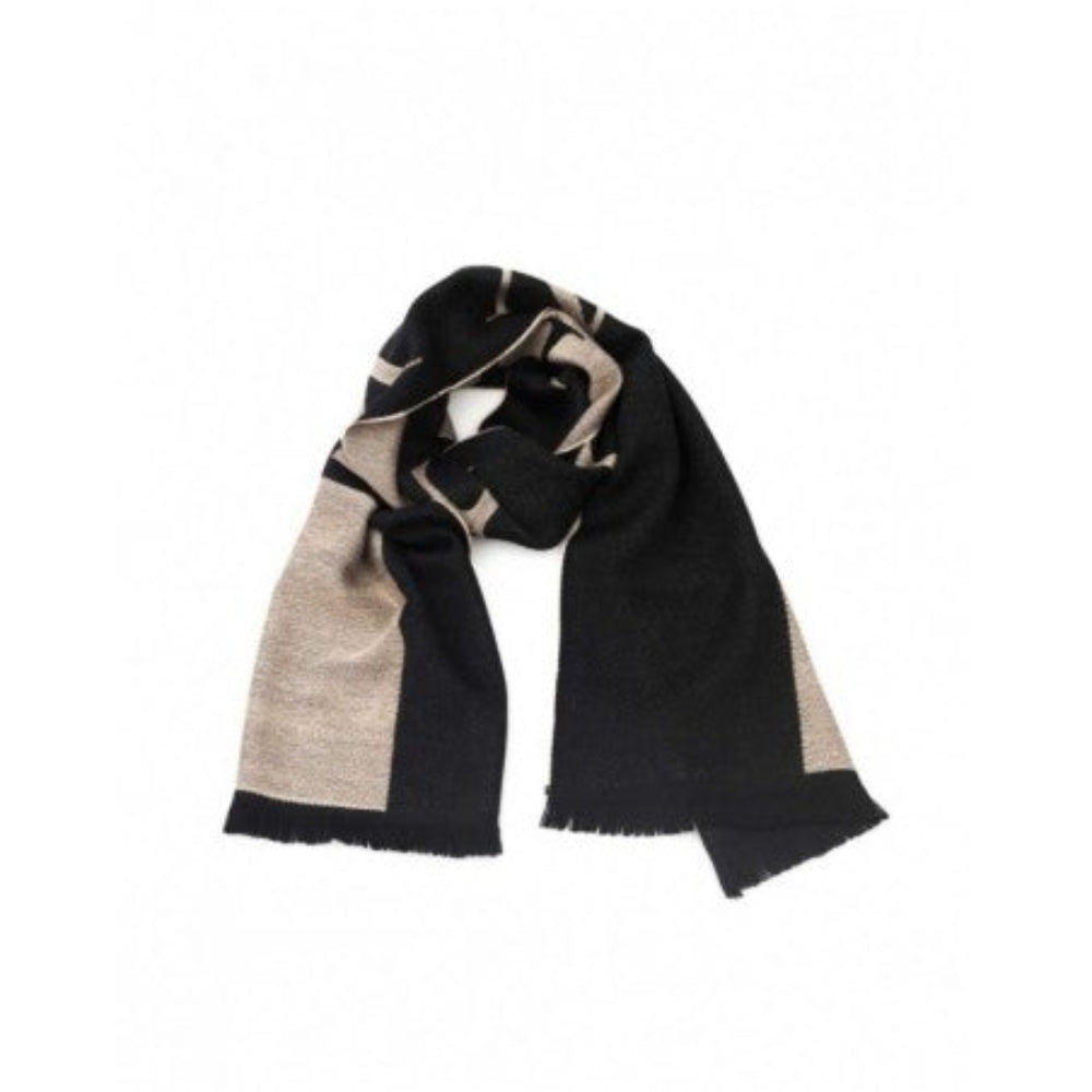 Philipp Plein Logo Scarf - Beige-Black
