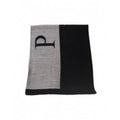 Philipp Plein Logo Scarf - Grey-Black