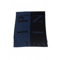 Philipp Plein Logo Scarf - Blue-Black