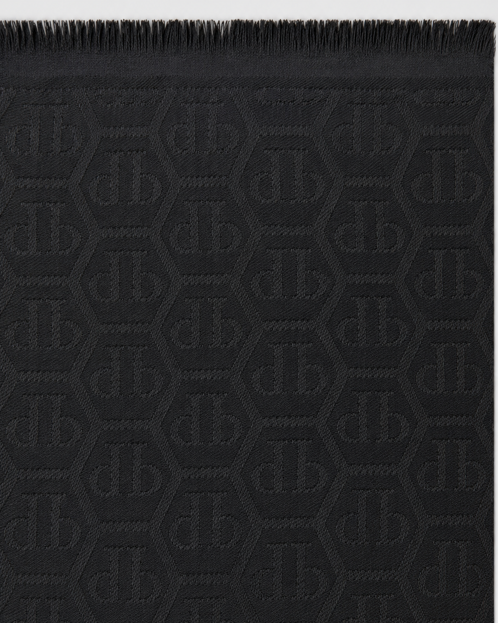 Philipp Plein Logo Scarf - Black