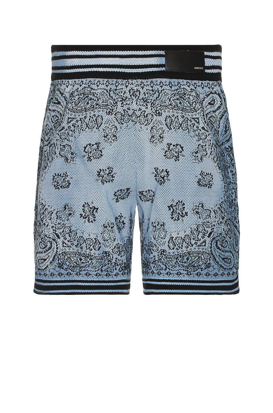 Amiri Men's Blue Bandana Basketball Shorts