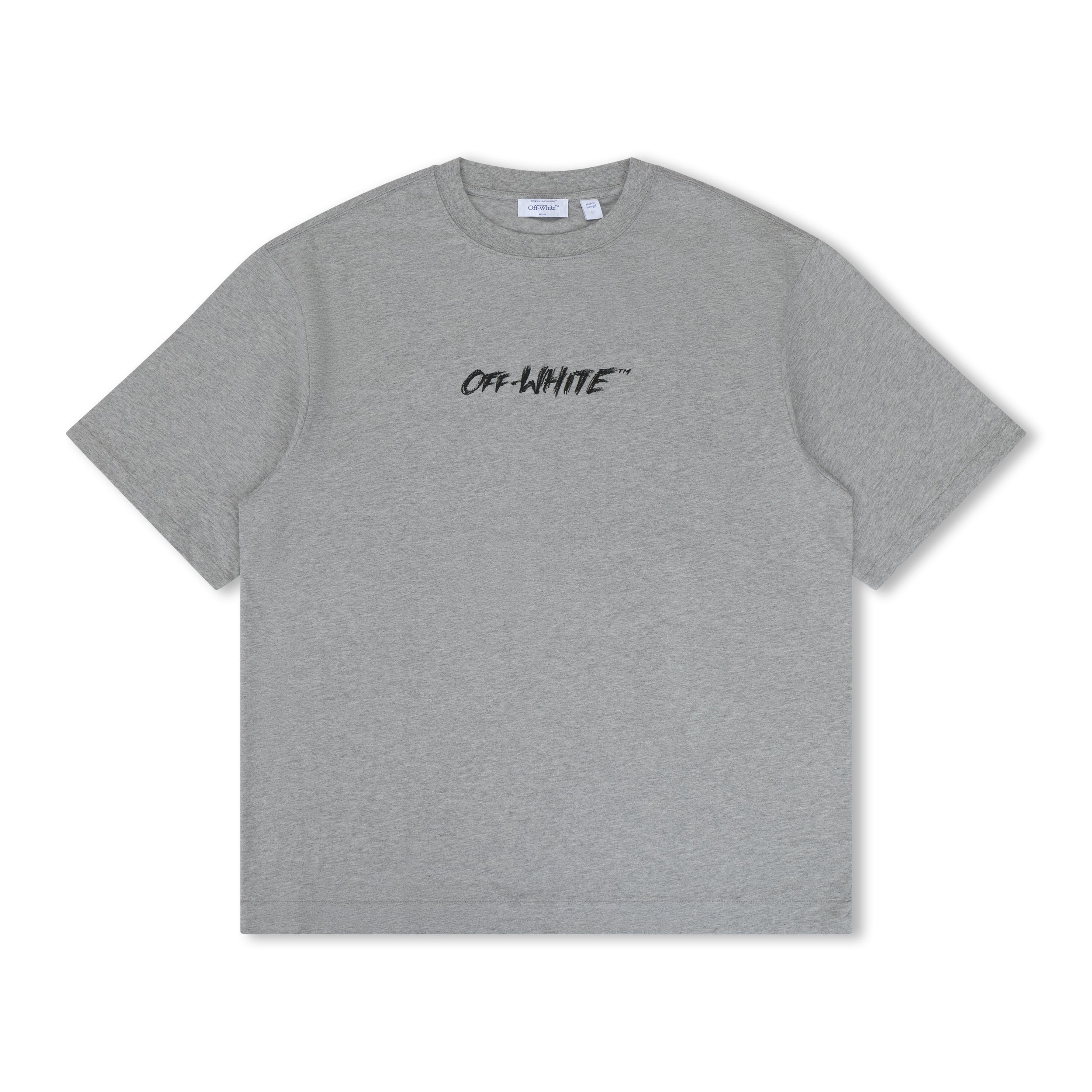 Off-White - Chalk Arrow Skate Fit Tee Heather Grey
