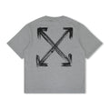 Off-White - Chalk Arrow Skate Fit Tee Heather Grey