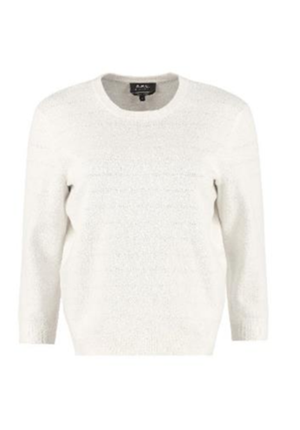 A.P.C. Women's Classic Knit Ecru Sweater – Size XS