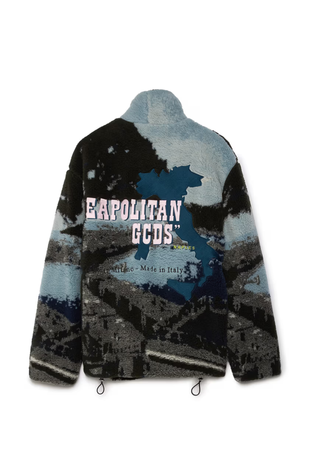 GCDS Women's Bold Graphic Print Jacket in Multicolor – Size S