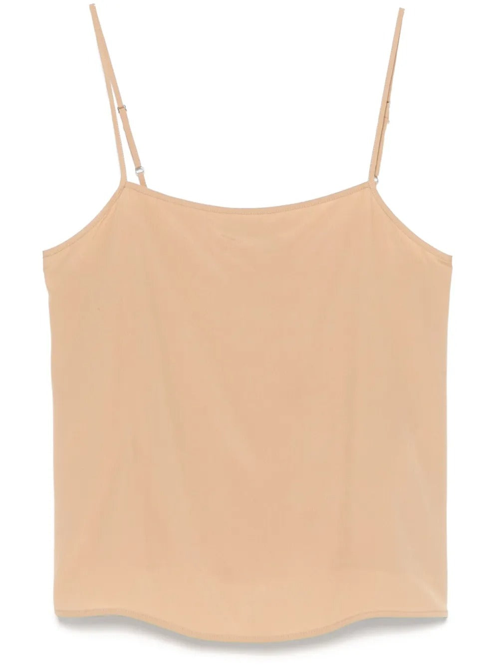 Fabiana Filippi Straight Collar Top - Light Brown