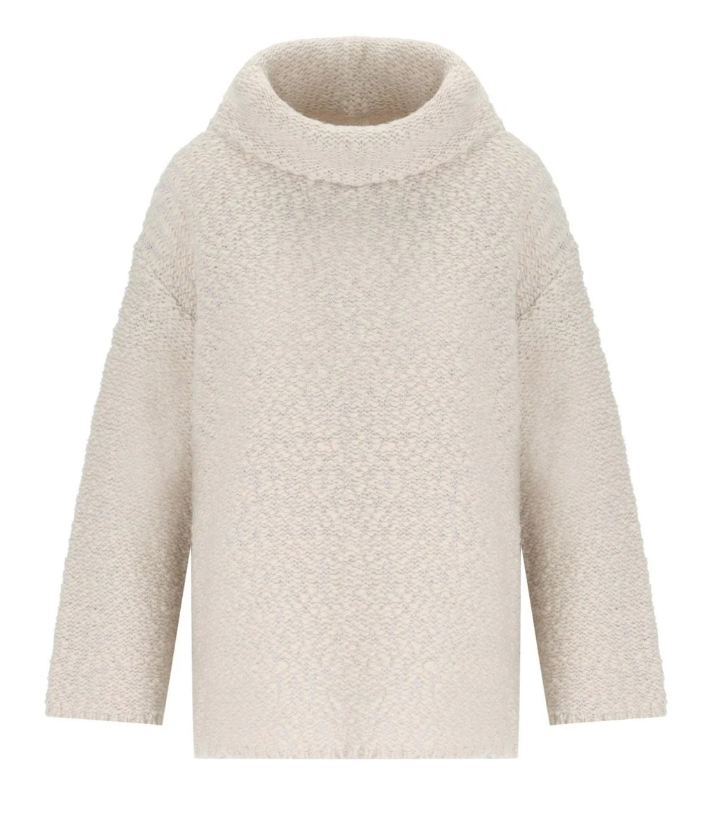Max Mara Women's Vodka Classic Knit Sweater in Off-White – Size L