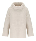 Max Mara Women's Vodka Classic Knit Sweater in Off-White – Size L