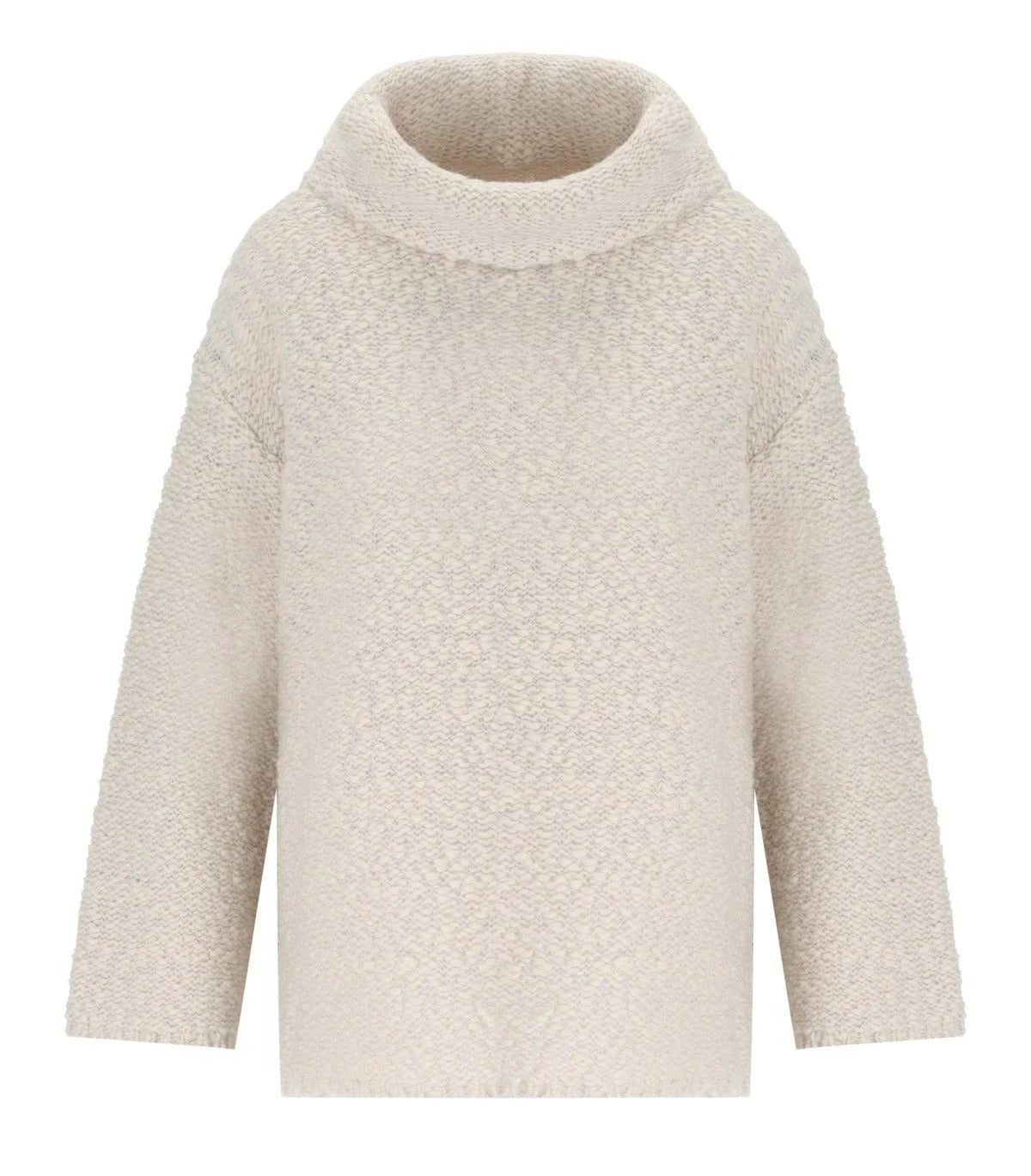 Max Mara Women's Vodka Classic Knit Sweater in Off-White – Size L