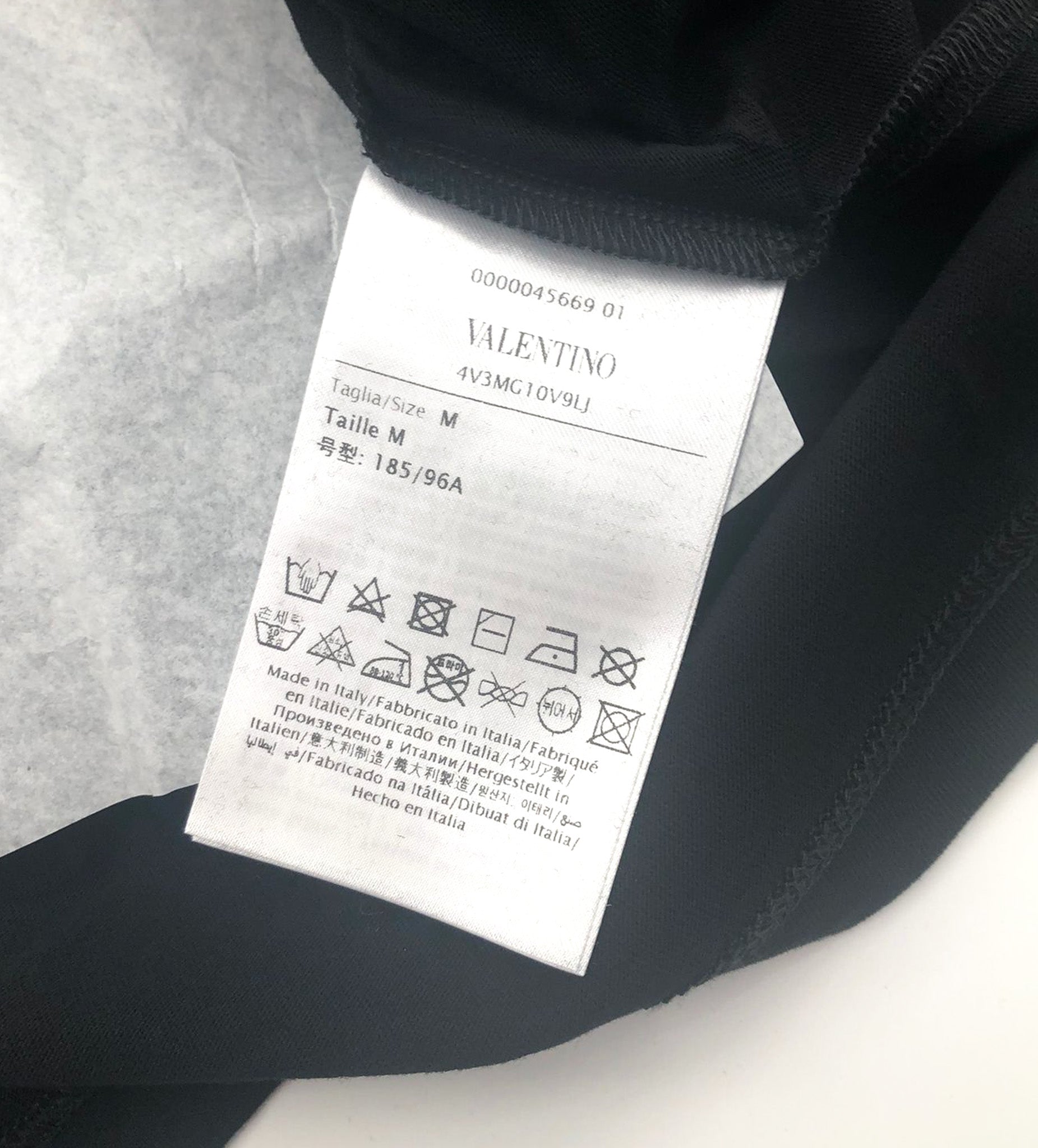 Valentino Vlogo Signature Patch T-Shirt - Black