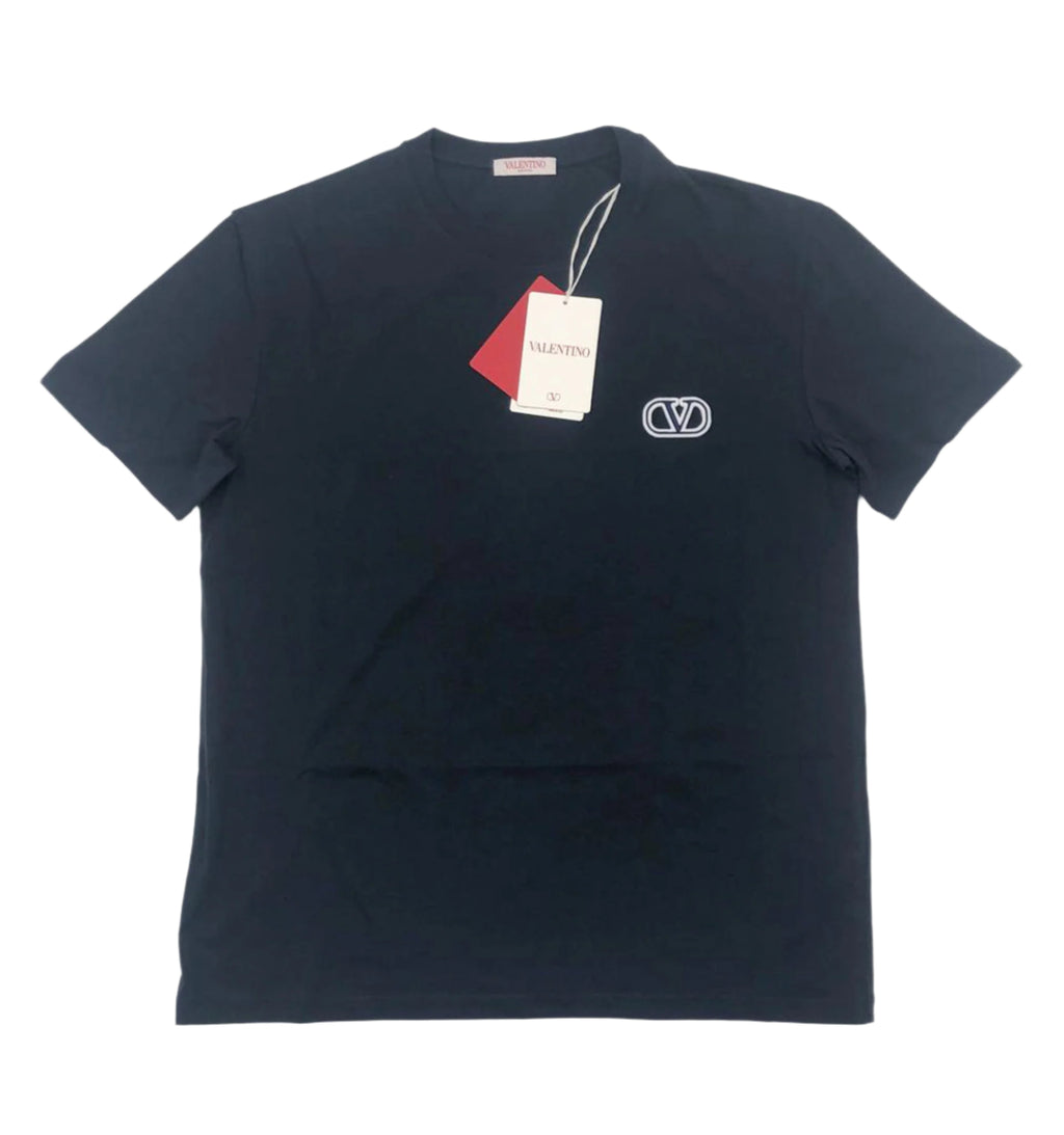 Valentino Vlogo Signature Patch T-Shirt - Navy