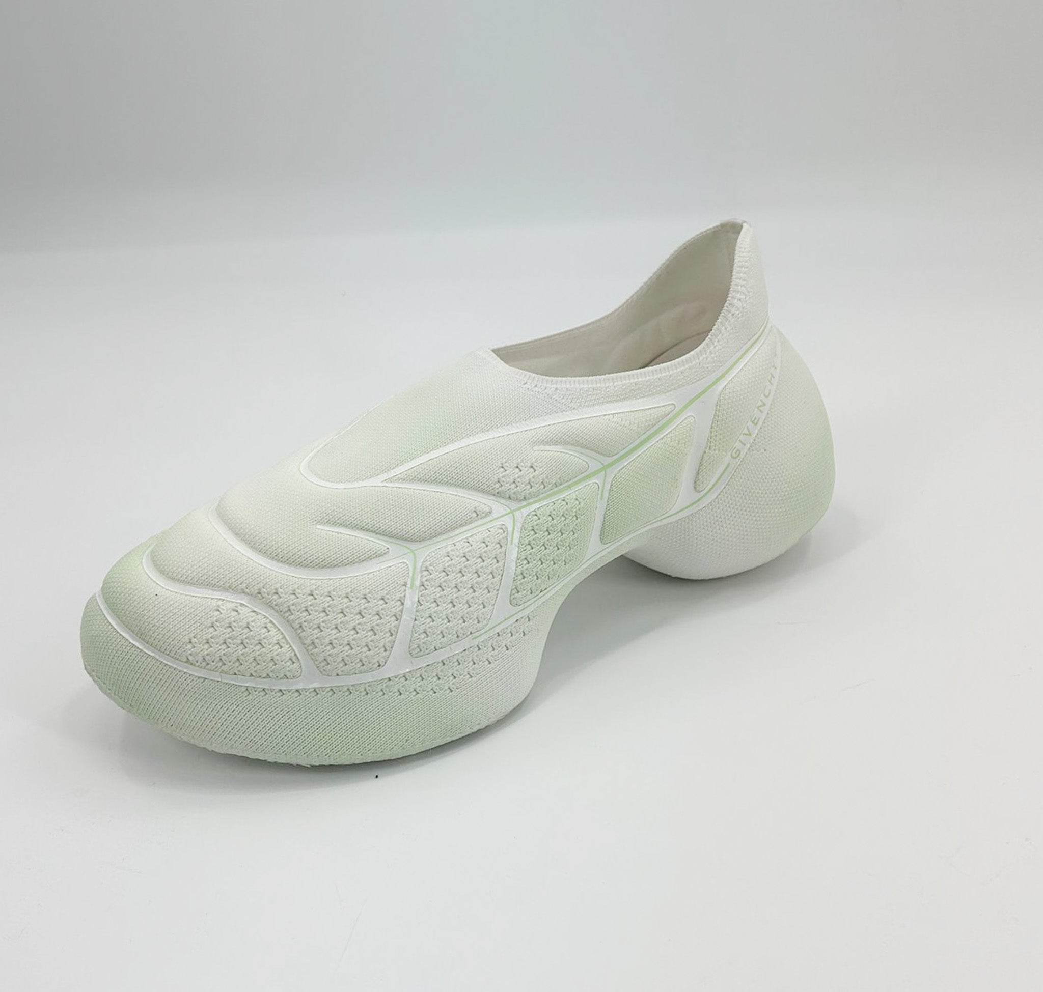 Givenchy White/Green TK-360 Plus Sneakers