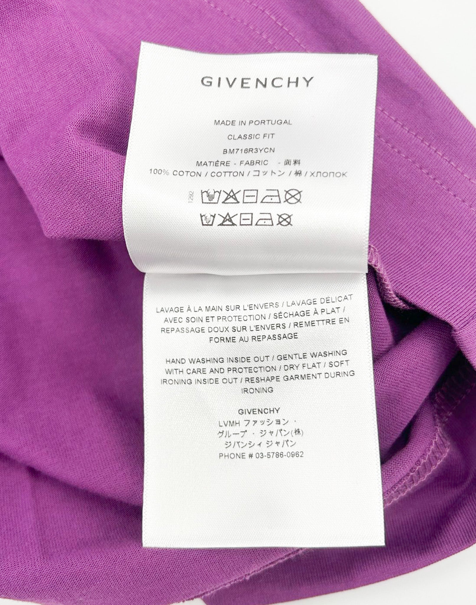 Givenchy Grape TK-MX Crewneck T-Shirt