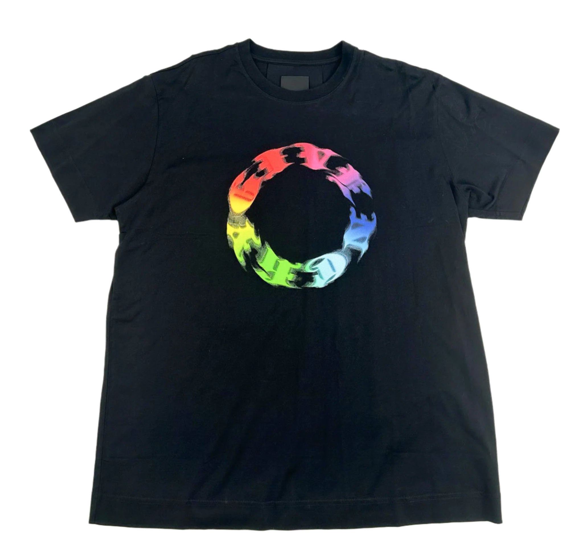 Givenchy Black Circle Logo T-Shirt