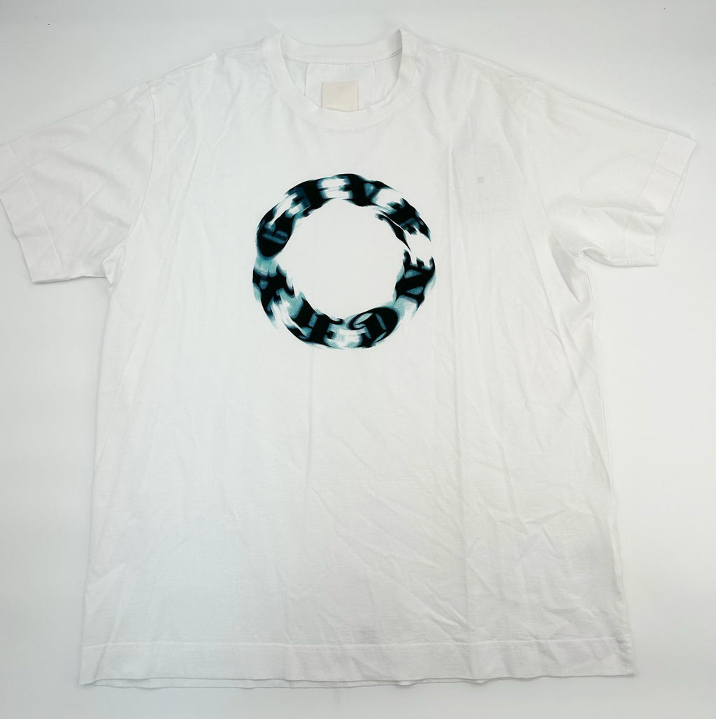 Givenchy White Oversized Short Sleeve T-Shirt