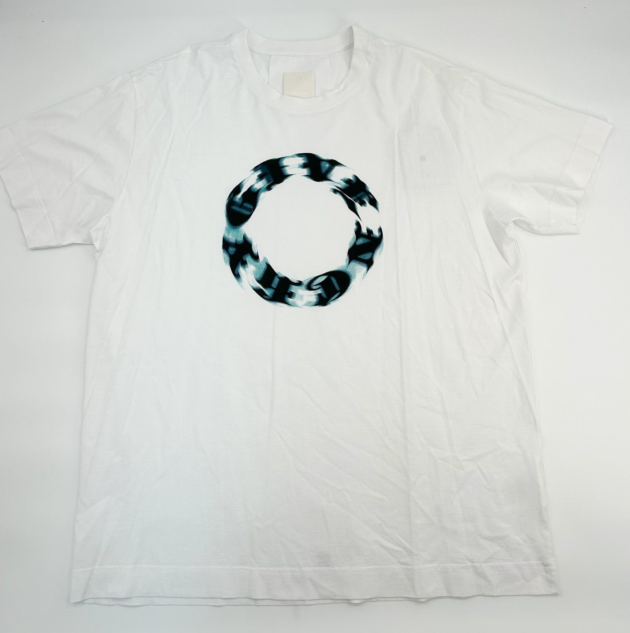 Givenchy White Oversized Short Sleeve T-Shirt