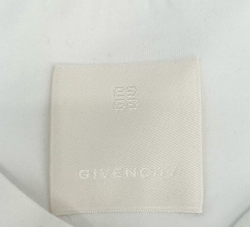 Givenchy White Oversized Short Sleeve T-Shirt