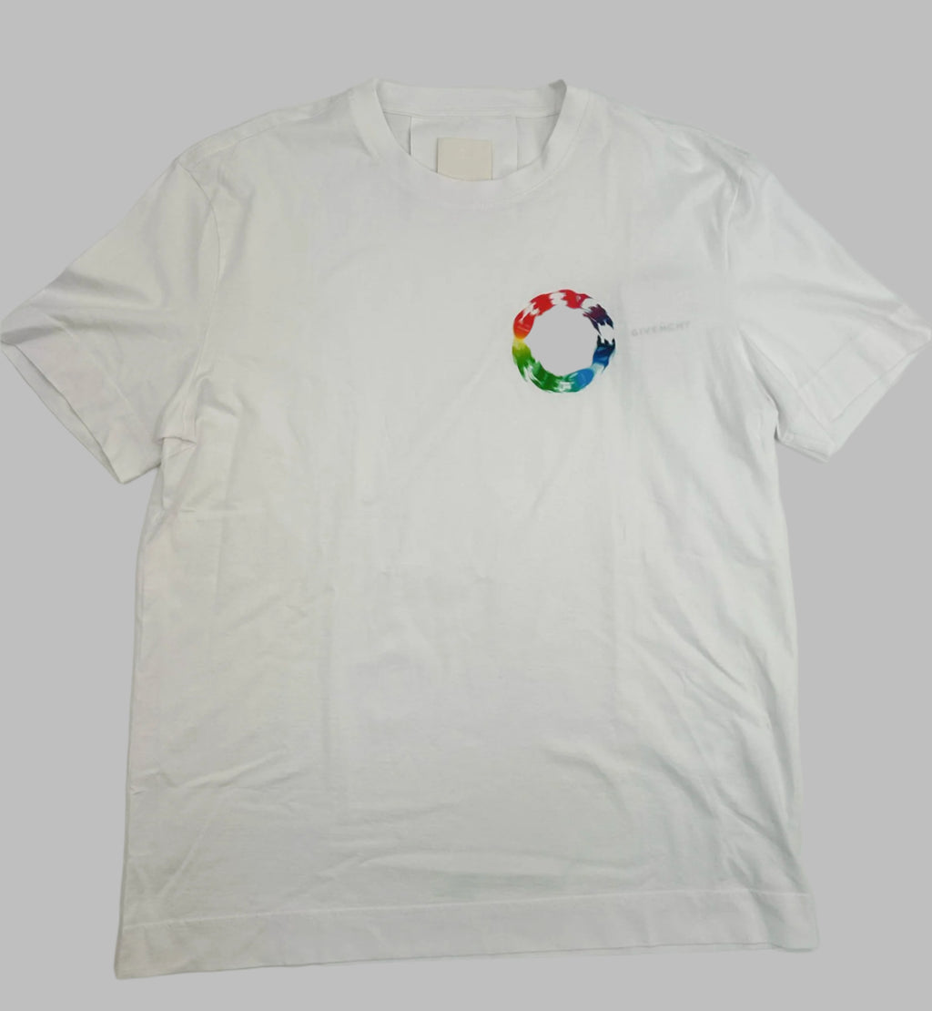 Givenchy White Logo T-Shirts