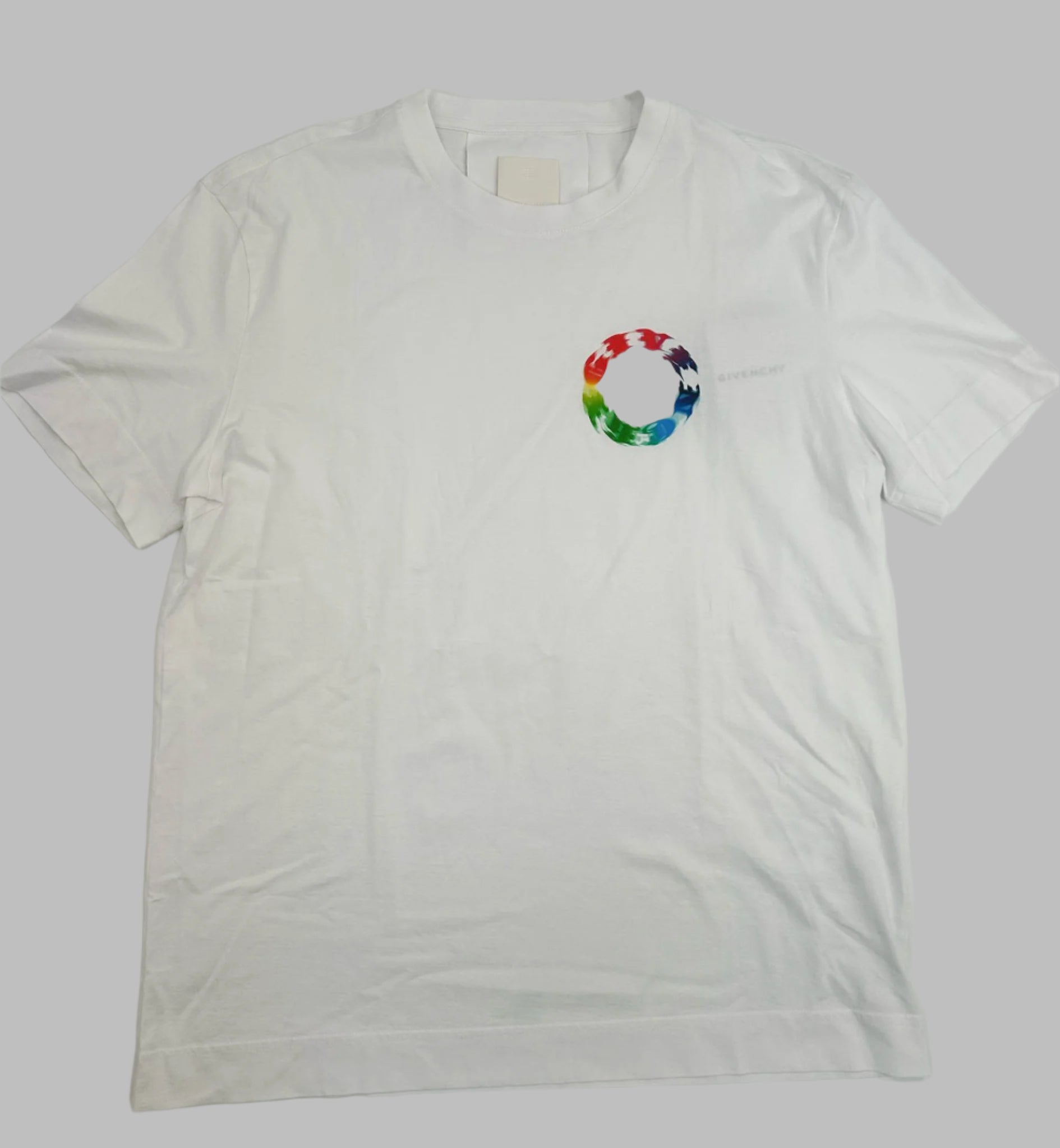 Givenchy White Logo T-Shirts