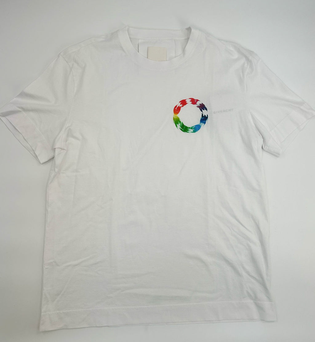Givenchy White Logo T-Shirts
