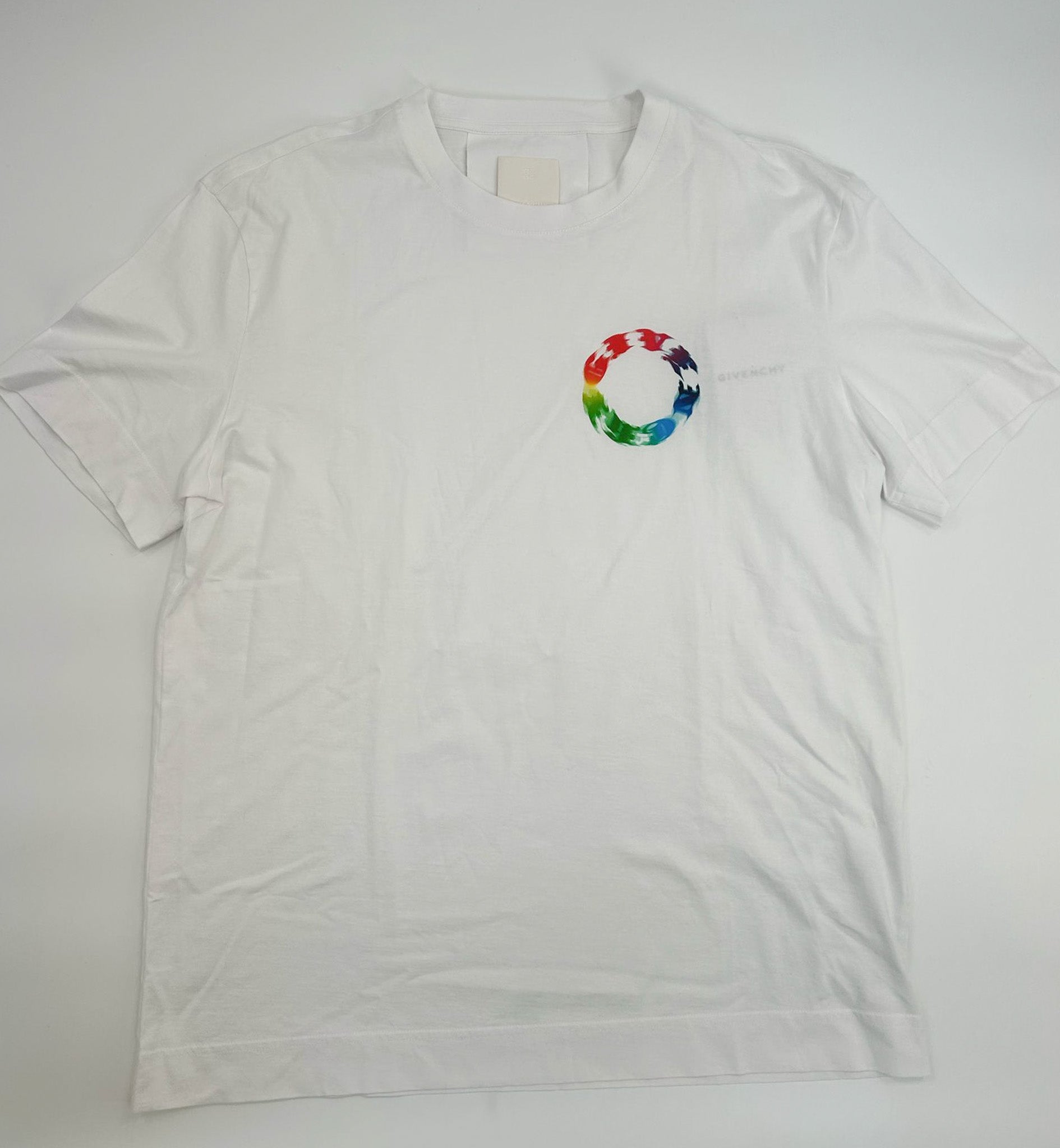Givenchy White Logo T-Shirts