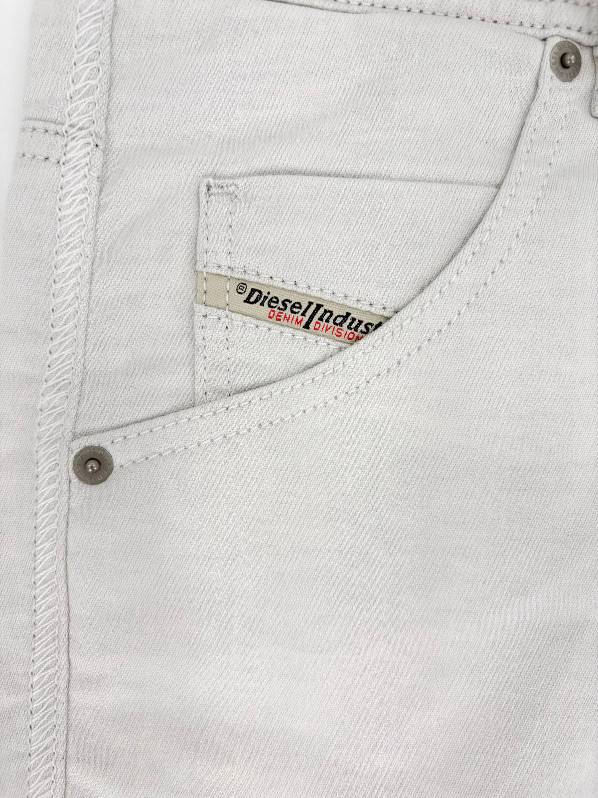 Diesel Krooshort White Denim/Jeans