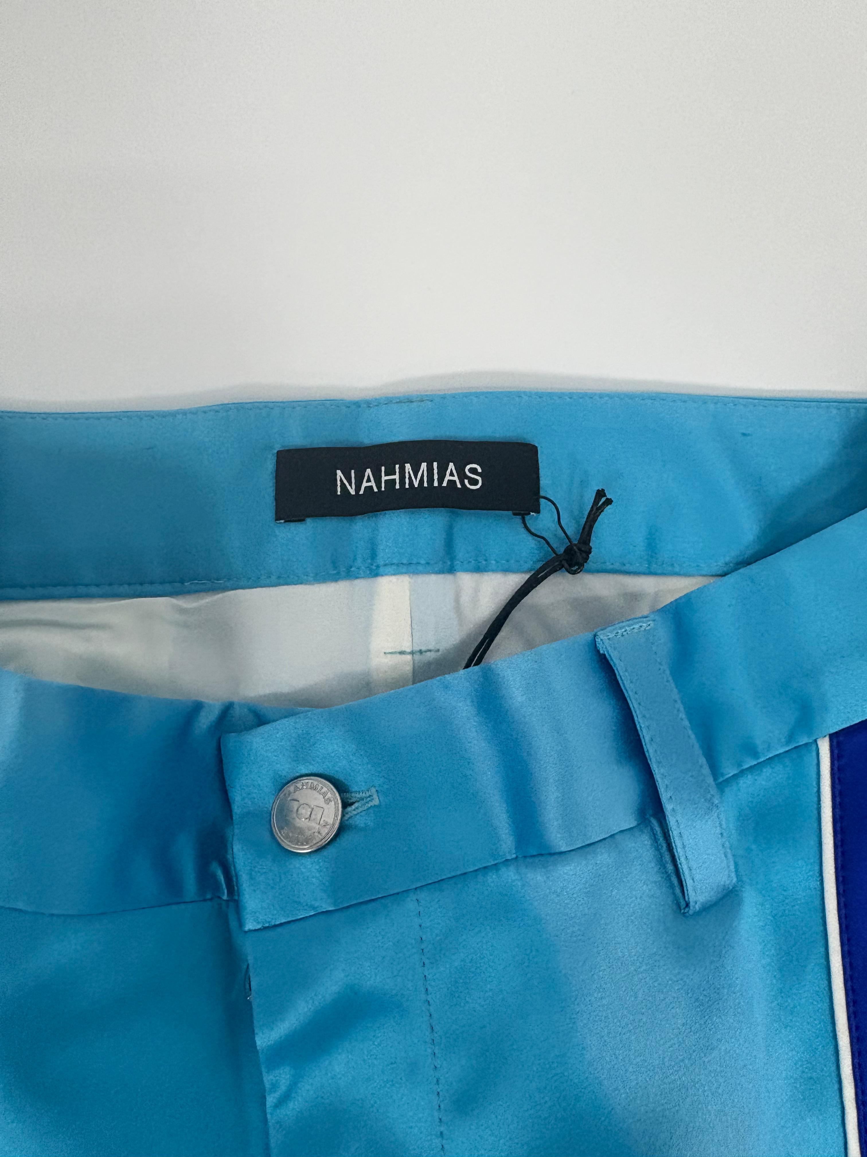 Nahmias Multicolor Sunshine Silk Trousers