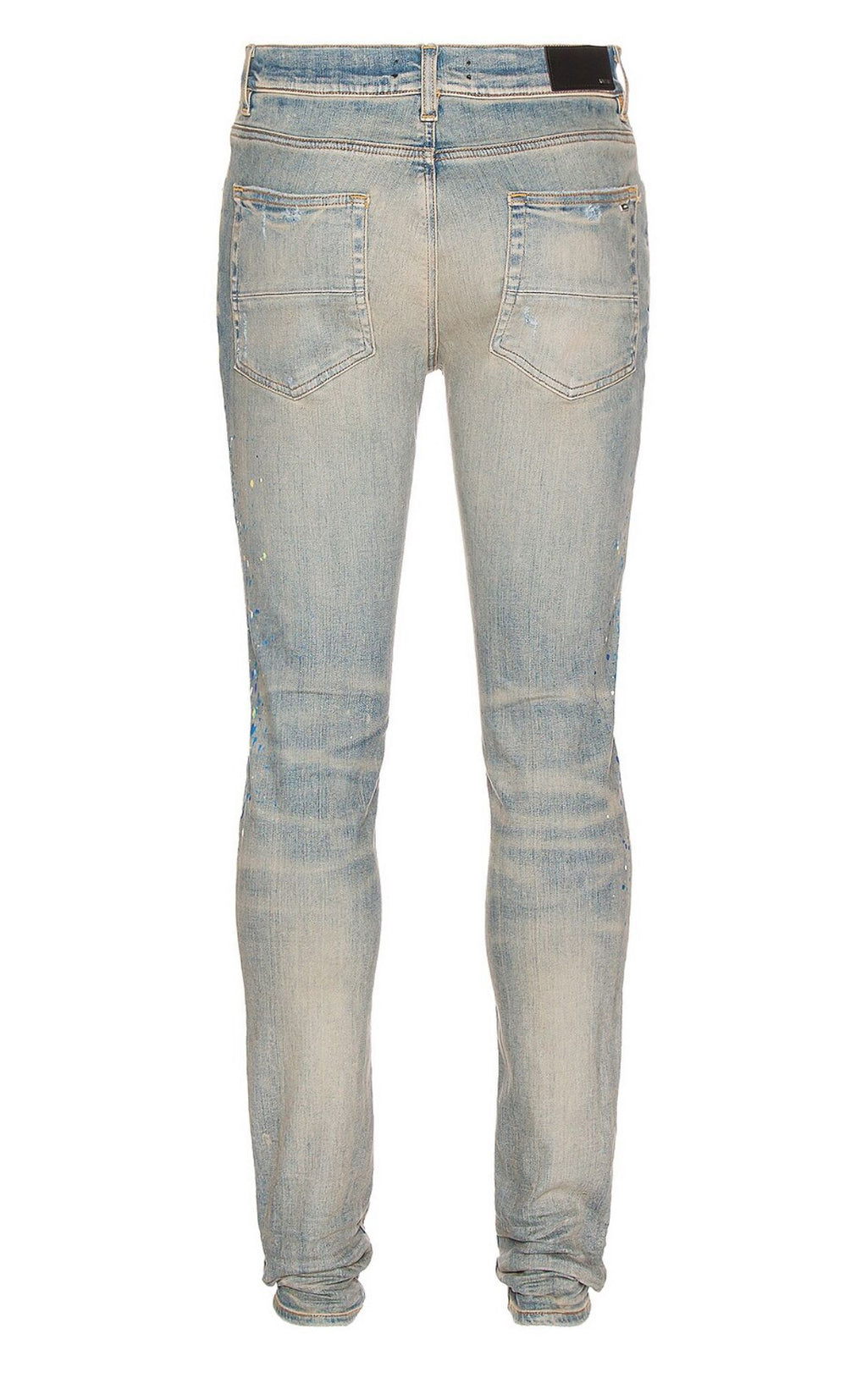 Amiri Crystal Painter Denim Jeans- Clay Indigo