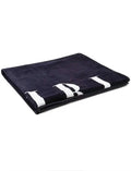 Amiri Small Logo Towel- Blue / White