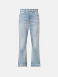 Amiri Long Straight Flare Jeans- Medium Indigo