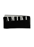 Amiri Small Logo Towel- Black / White