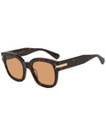 Amiri Classic Logo Sunglasses- Brown / Brown / Gold