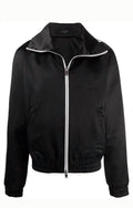 Amiri Zip Track Stripe Jacket- Black
