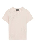 Amiri Shotgun T-Shirt- Salmon