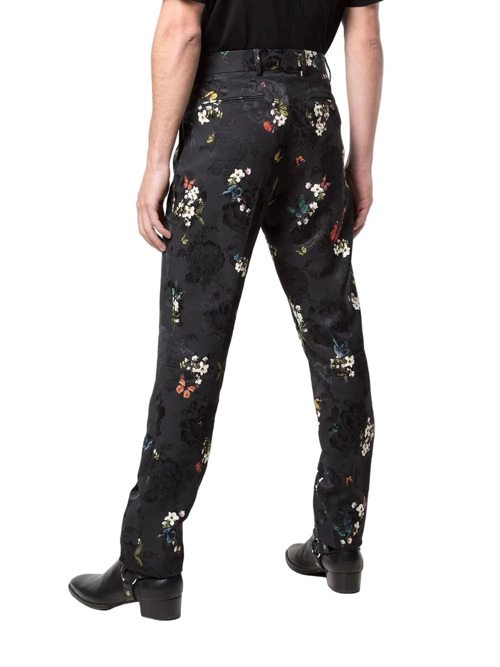 Amiri Butterfly Jacquard Pants- Black